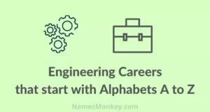 Engineering Careers that start with alphabets A to Z