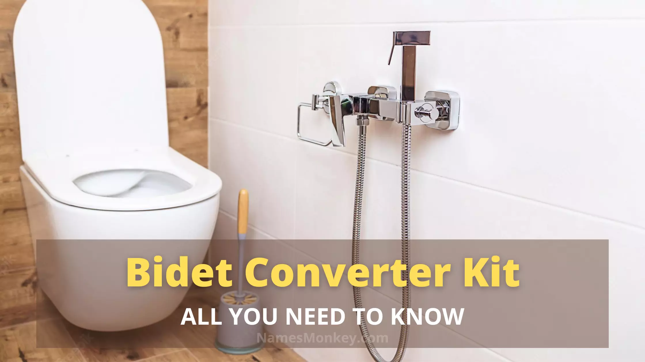 Bidet Converter Kit