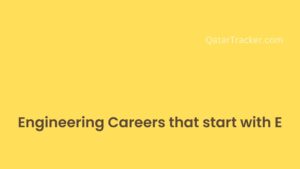 Engineering Careers that start with E